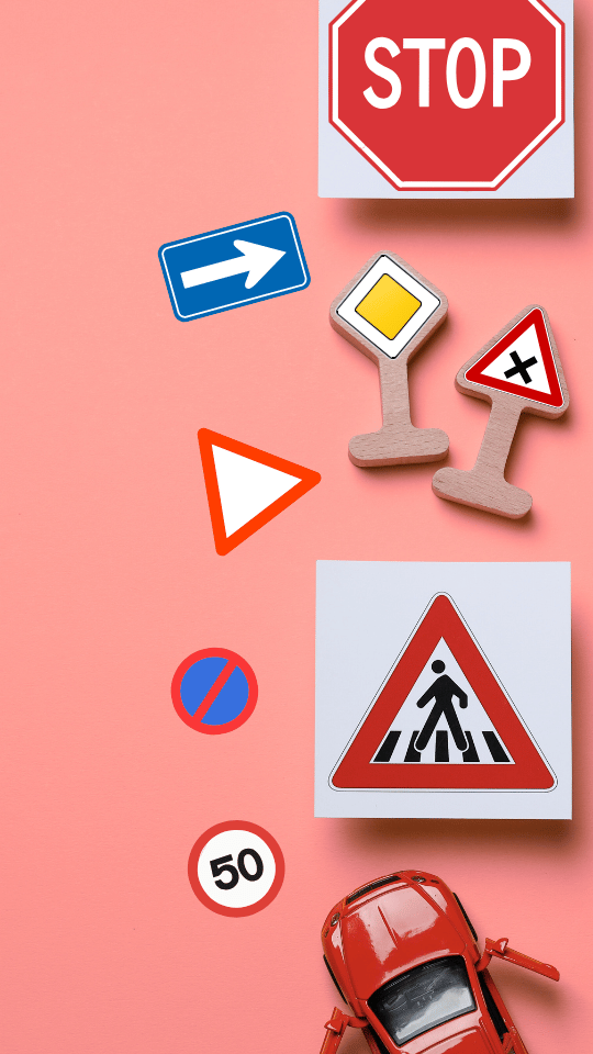 Fahren lernen – Verkehrszeichen