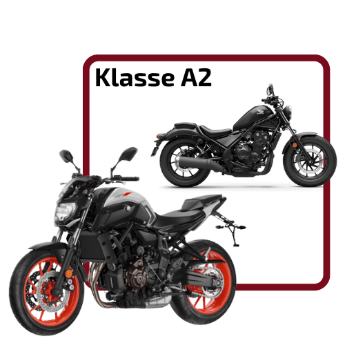 Motorradführerschein ab 18 Klasse A2 - Korschenbroich